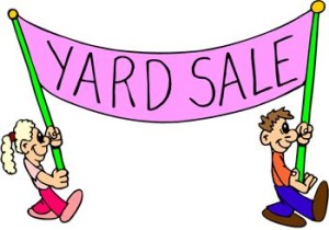 Yard Sale - two characters
